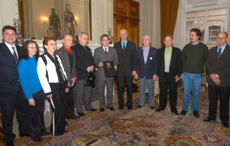 Foto Assinatura da Lei Dia do Clube de 3ª Idade