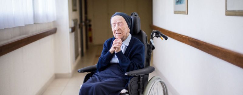 La doyenne des Français Lucille Randon
