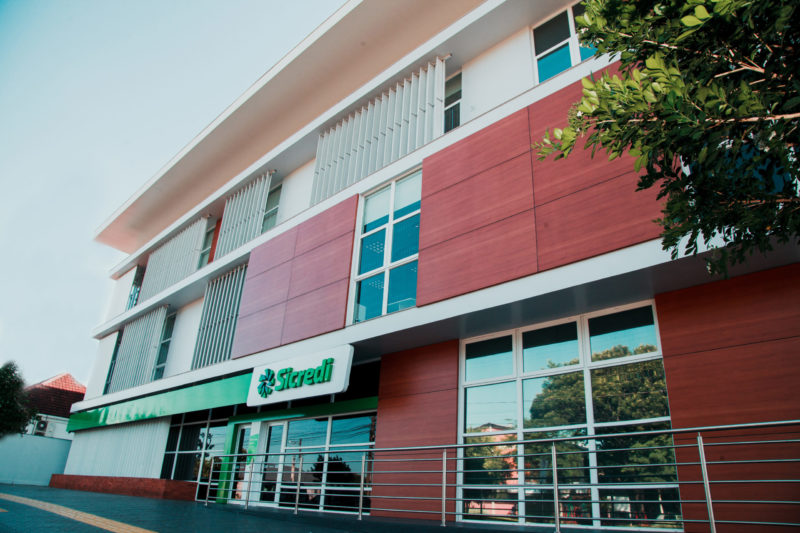 Sede da Sicredi União RS ES em Santa Rosa-ES